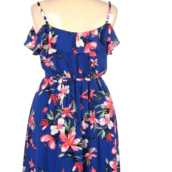 Iz byer dress, Large, blue floral - Picture 2 of 4